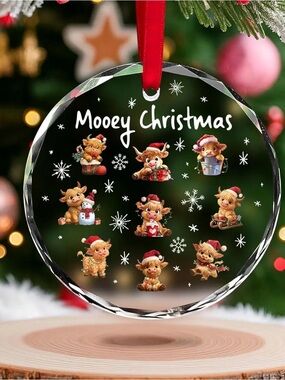 Round Holiday Ornament Belle from Beauty and the Beast Accents